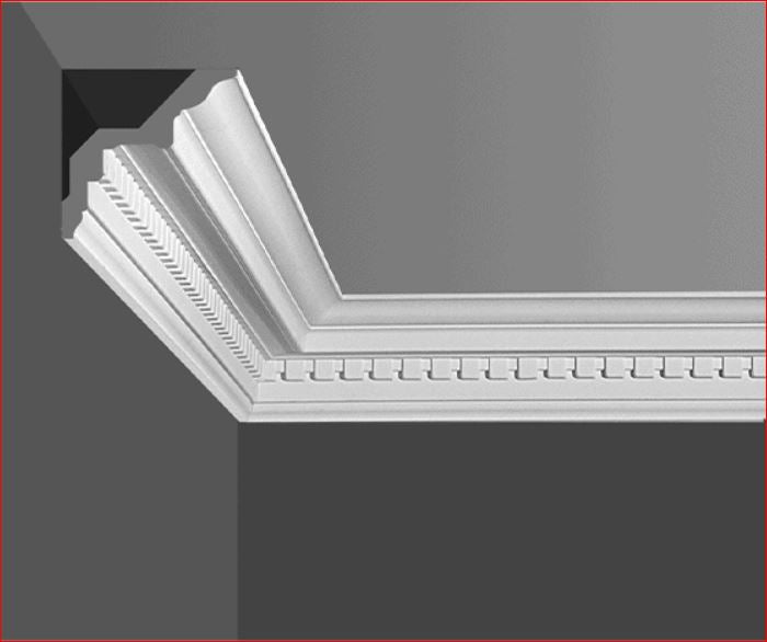 RAMTIK Cornices Code R005  Size 4.3 C M x 4.3 C M